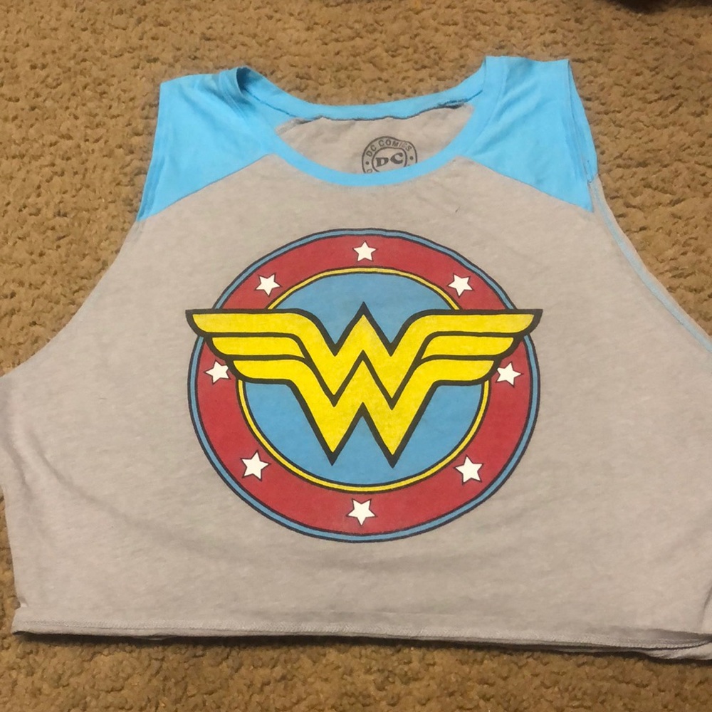 Dc comics Wonder Woman crop top